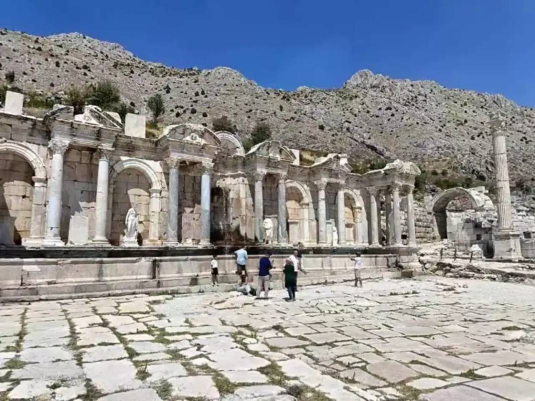 Sagalassos Antik Kenti Gece Müzeciliğine Hazırlanıyor! Işıklarla Büyüledi 2